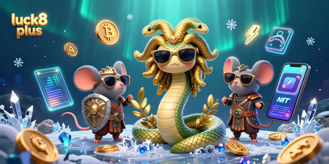 Experience winning strategies at luck8 plus with captivating 3D casino characters and vibrant gaming elements.