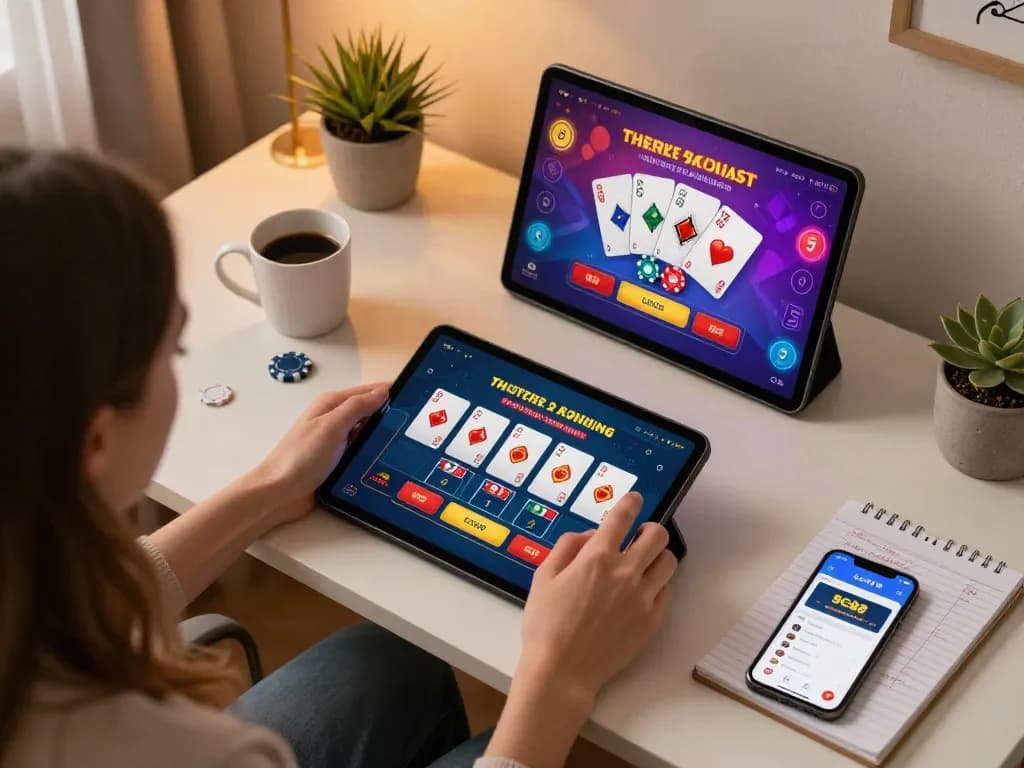 Experience thrilling live dealer games with SC88 in a cozy home office setting