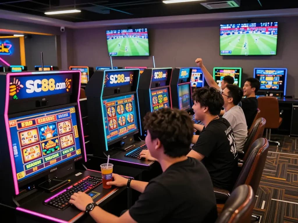 Exciting gaming environment showcasing SC88.com with players engaged in online gambling experiences.