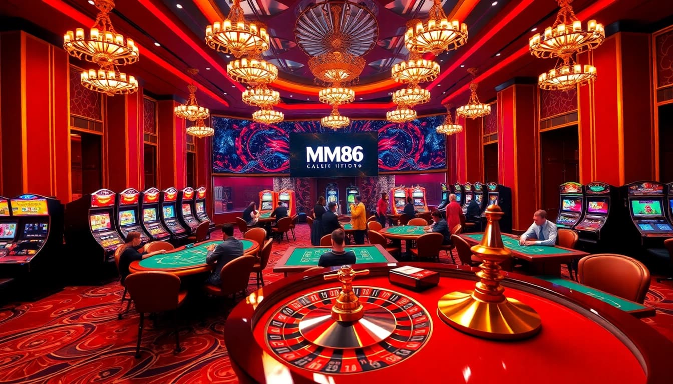 Experience the excitement of gambling at https://mm88.observer/ with vibrant casino tables and enthusiastic players.