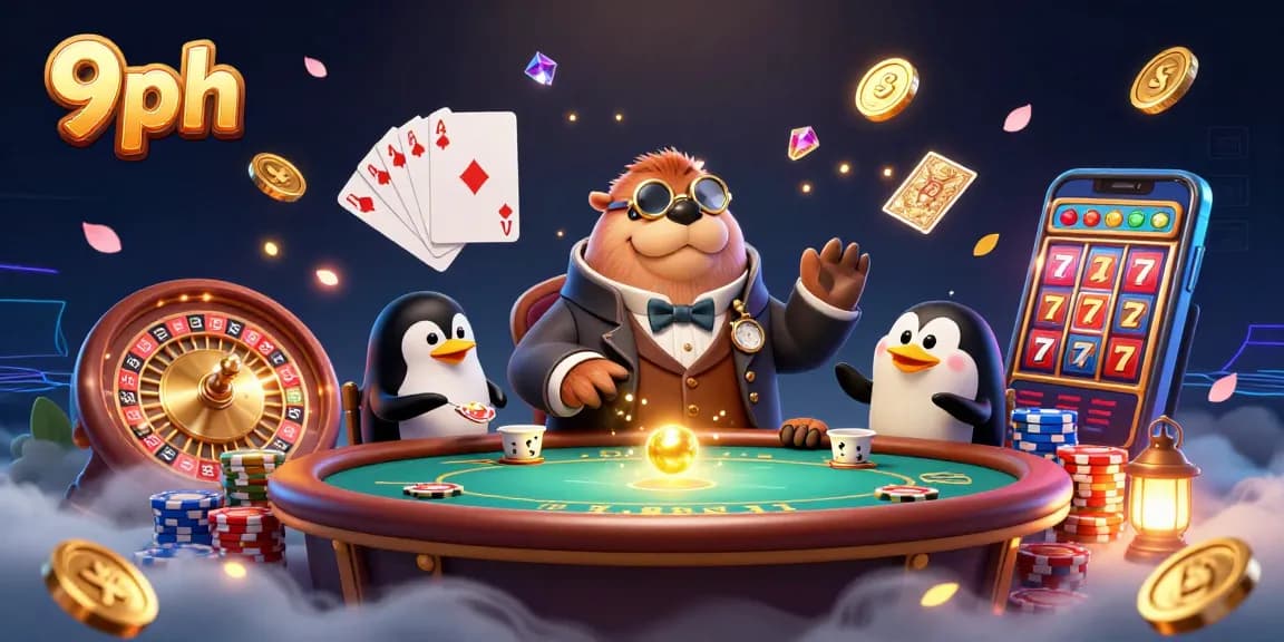 Engage with 9ph's thrilling underwater casino adventure, featuring unique animated characters and vibrant gaming elements.
