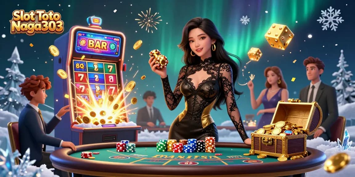 Experience thrilling gameplay at Slot Toto Naga303, where high-stakes gaming and golden winnings await.