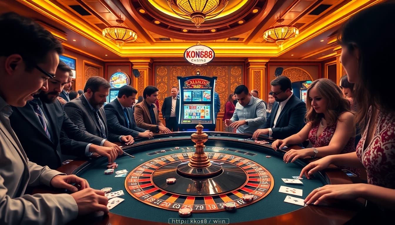 Experience the excitement with high-stakes players at https://kong88.win casino, featuring roulette and poker action.