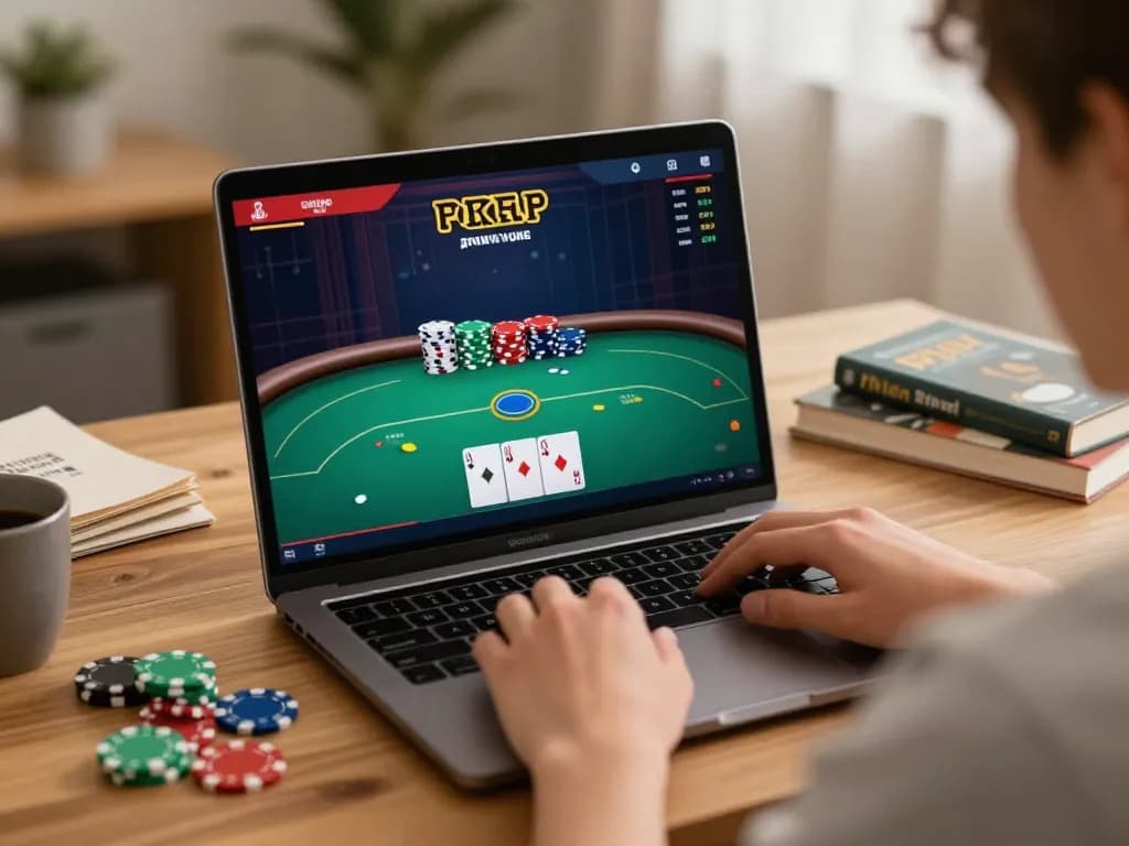 Player engaged in an intense poker game on go88hv, showcasing strategic gameplay and immersive experience.