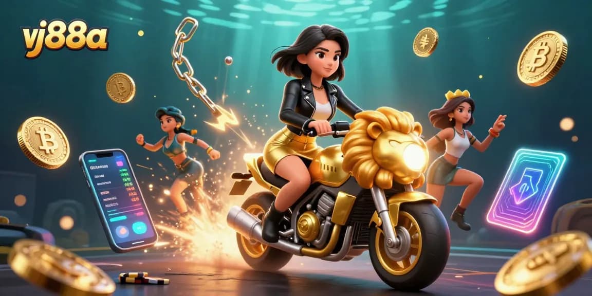 Enjoy thrilling gaming with vj88a in a vibrant casino scene full of crypto excitement.