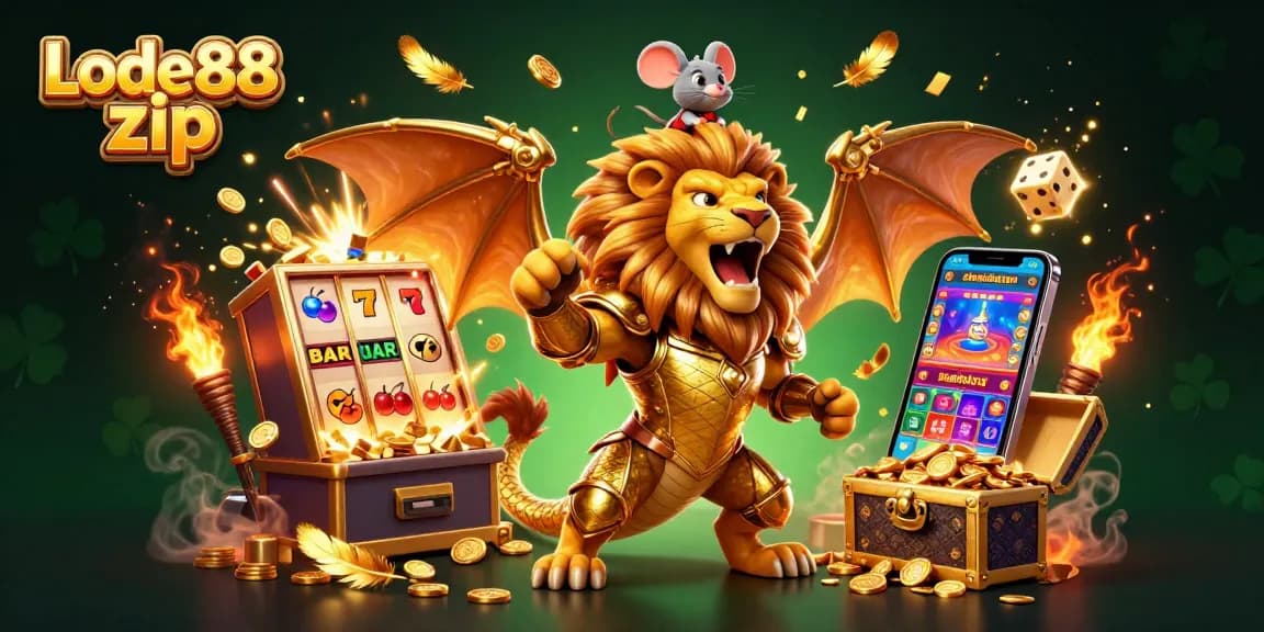 Engage with thrilling slots at Lode88 zip, featuring a majestic chimera and exciting jackpots.
