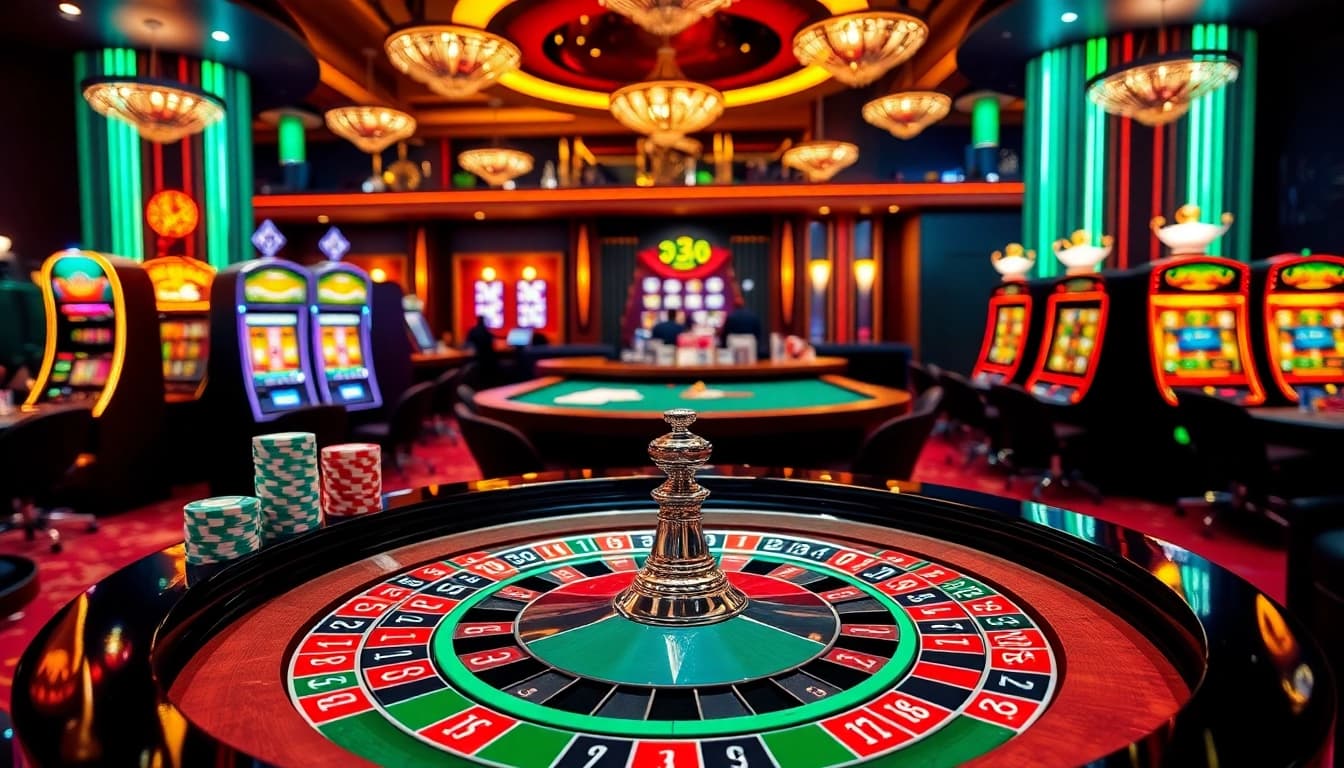 Experience excitement at a luxurious casino with thrilling games and 789B opportunities.