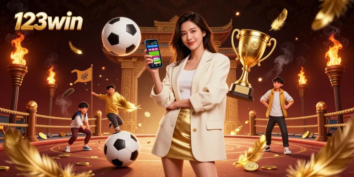 Experience thrilling sports betting with 123win, featuring a vibrant atmosphere and engaging gameplay elements.