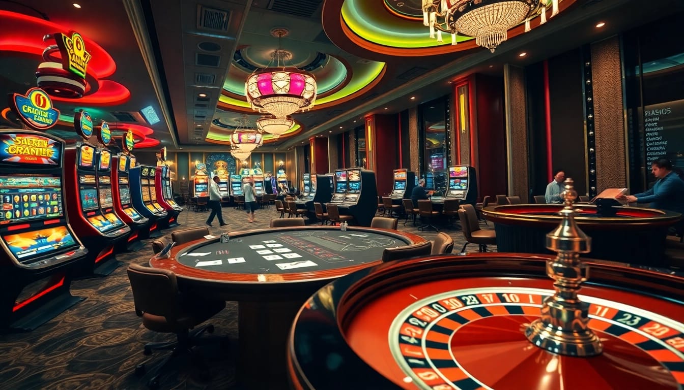 Players enjoying diverse games at https://lucky88sss.com/ casino, featuring slots, poker, and roulette.