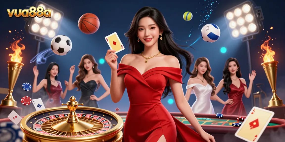 Experience the excitement of vua88a with stunning casino visuals, vibrant game elements, and winning energy.