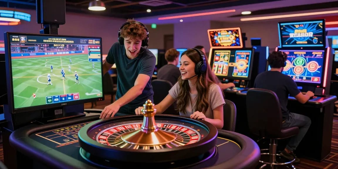 Engaging online gaming experience at cm88z.com.co with diverse players enjoying casino thrills and sports betting.