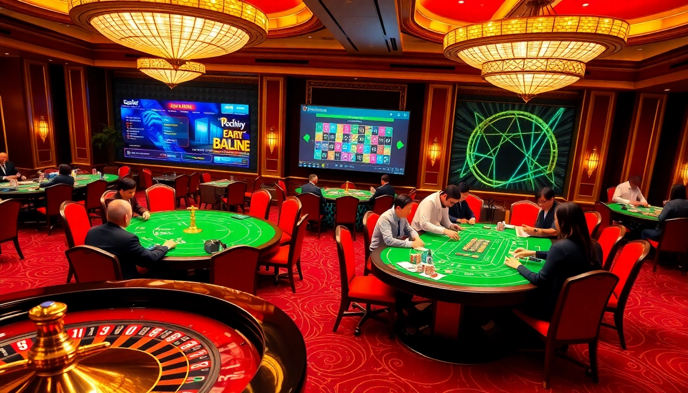 Experience excitement at the luxurious casino interior featuring games and interfaces from https://qq888.dev/.