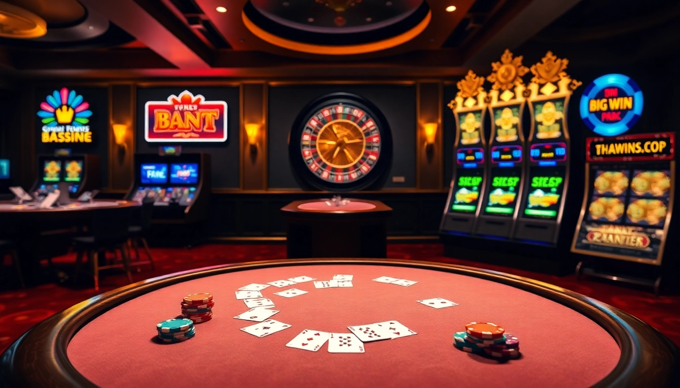 Experience luxurious gambling excitement at https://68vip.plus/ with vibrant poker tables and stunning slot machines.