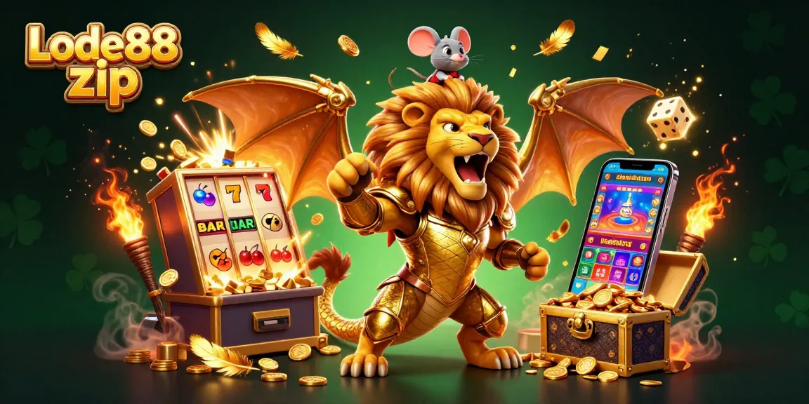 Engage with thrilling slots at Lode88 zip, featuring a majestic chimera and exciting jackpots.