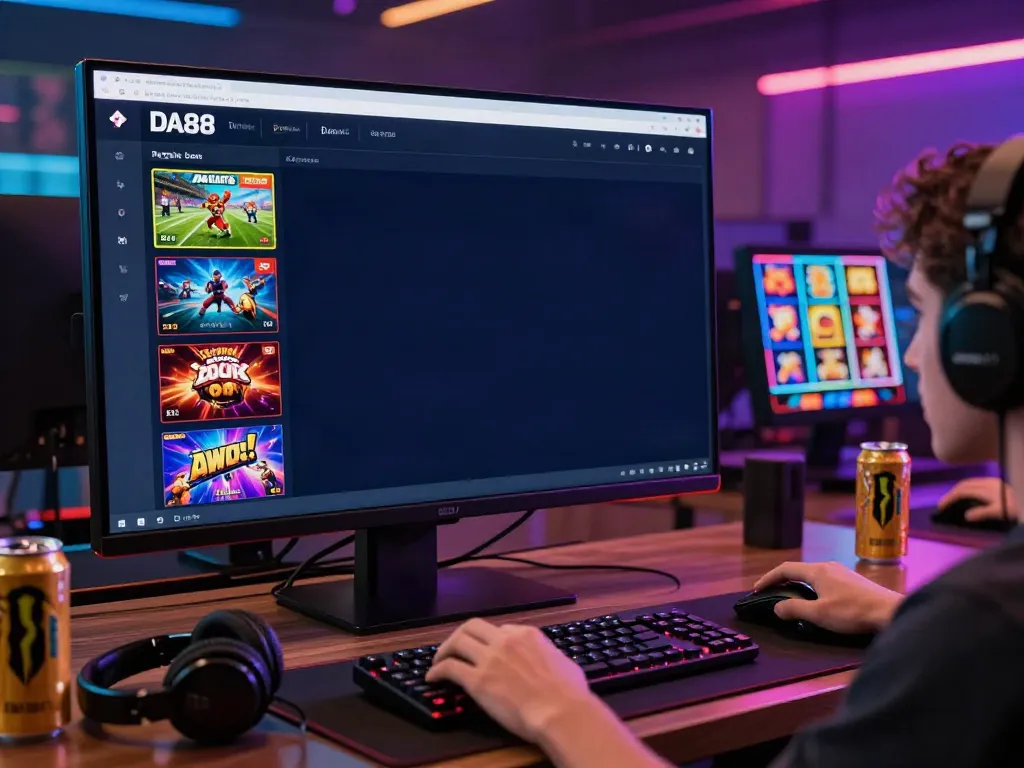 Exciting gaming experience on DA88 platform showcasing vibrant interface and user engagement.