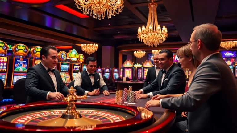 Hitclub offers a thrilling casino experience with players enjoying high-stakes poker.