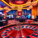 Experience the thrill of RR88 VIP gaming at luxurious casino tables with vibrant atmosphere.