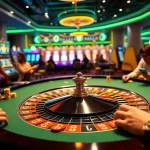 Experience the excitement at the best crypto casinos with vibrant gaming tables and online gambling.