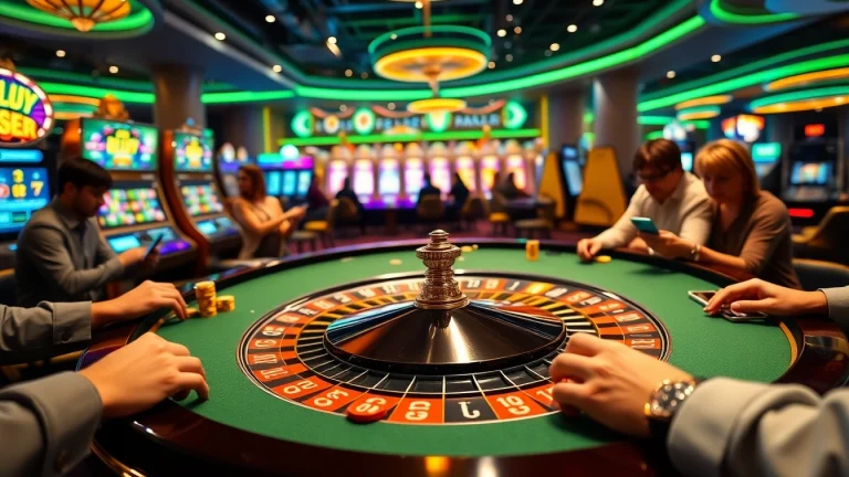 Experience the excitement at the best crypto casinos with vibrant gaming tables and online gambling.