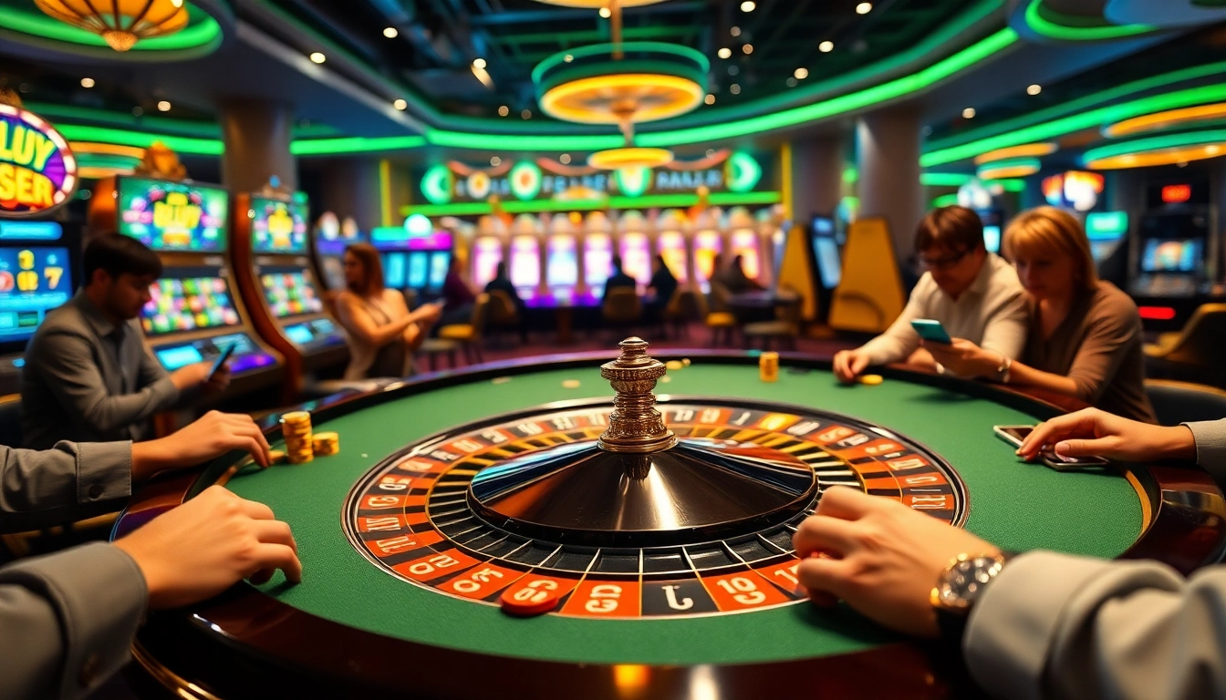 Experience the excitement at the best crypto casinos with vibrant gaming tables and online gambling.