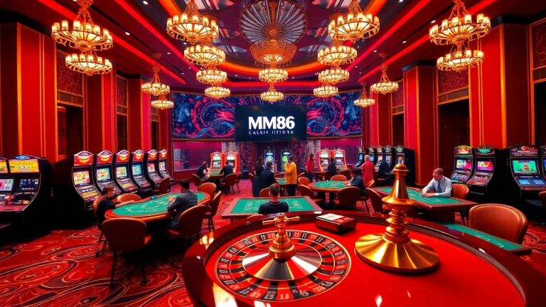 Experience the excitement of gambling at https://mm88.observer/ with vibrant casino tables and enthusiastic players.