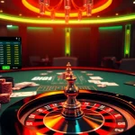 The vibrant gambling scene at https://nk88s.net/ showcases exciting online casino activities with poker chips and a roulette wheel.