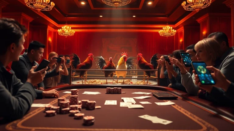 The live cockfighting event at https://dagatructiepp.casino/ showcases intense action and betting excitement.