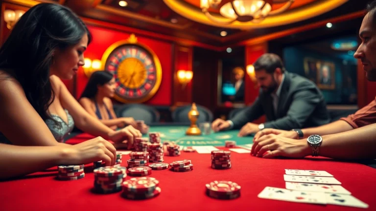 Experience the thrill of gambling with https://www.bdtk1.app/ at an exciting poker table scene.